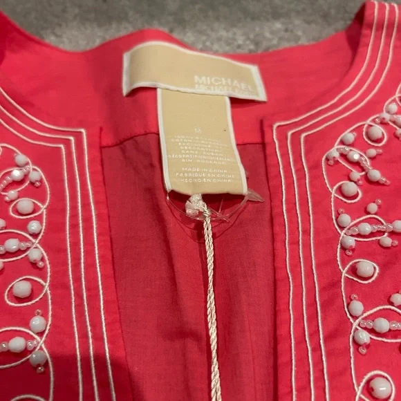 Michael Kors beaded tunic size M - Picture 5 of 8